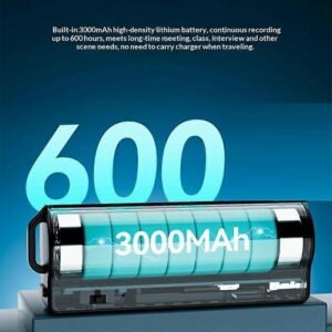 Enregistreur Vocal Magnétique MP3 Q70 – 32 Go avec Commande Vocale – Image 3