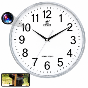 Caméra horloge murale WiFi Full HD 1080P