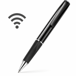 Stylo caméra 4 Go argent et noir A57 WIFI