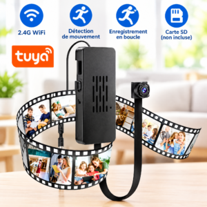 Caméra Espion Tuya C10 Objectif 120° & Détection de Mouvement – Image 5
