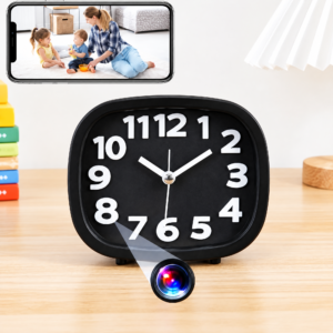Caméra Réveil Espion WiFi avec Détection de Mouvement C6 – Image 3