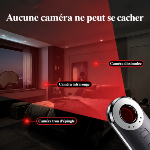 Détecteur de Caméras Cachées AK400 – Scanner Portable Anti-Espion – Image 4