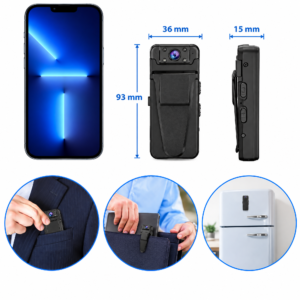 Alternative view of MiniCaméra Espion Mini BodyCam Full HD 1080P A8Z