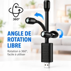 Mini Caméra Espion WiFi U21 – Caméra de Surveillance Discrète et Portable – Image 3
