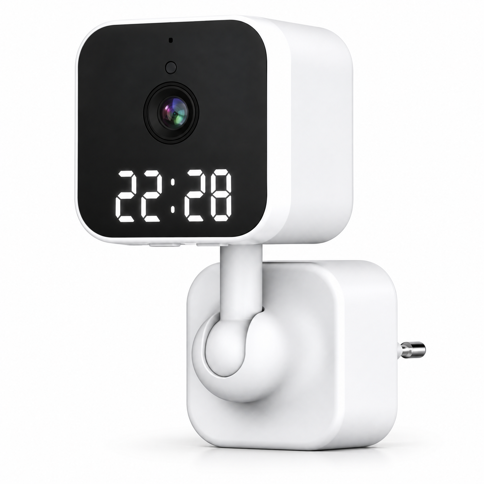 Mini Caméra Horloge WiFi DP27 1080P – Vision Nocturne & Détection de Mouvement