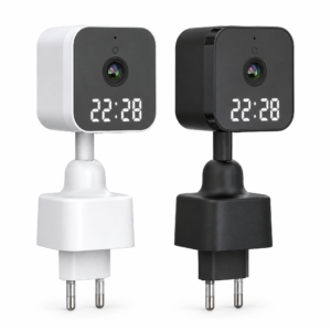 Alternative view of Mini Caméra Horloge WiFi DP27 1080P – Vision Nocturne & Détection de Mouvement
