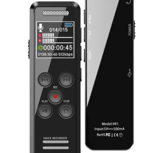 Enregistreur vocal numérique V61 64GB