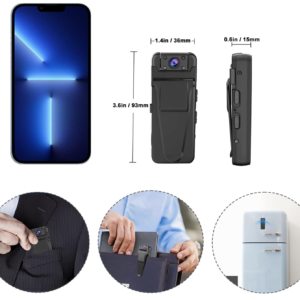 Alternative view of Caméra Espion Mini BodyCam A8Z