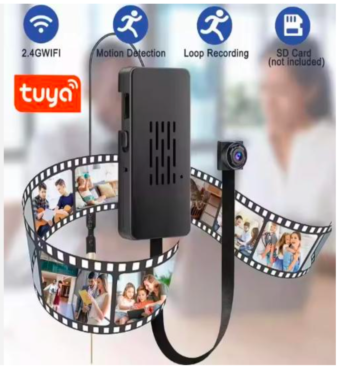 Caméra espion Tuya C10 90° – Image 4