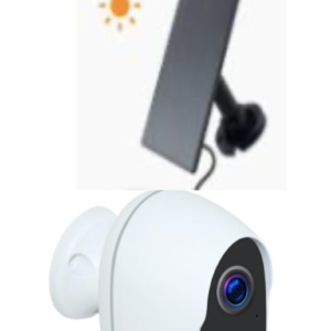 Mini Battery WiFi Camera d'exterieur avec Panneau solaire S1T-SP