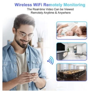 Alternative view of Mini Caméra Espion WiFi X14  – Caméra de Surveillance Compacte
