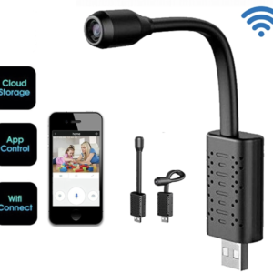 Mini caméra espion surveillance invisible et portable avec Wi-Fi U21 – Image 5