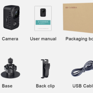 Mini caméra surveillance  corporelle portable  MD31 – Image 4