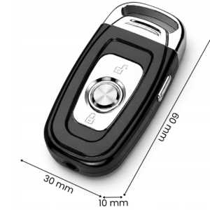 Enregistreur vocal numérique Q5 8Go – Dictaphone compact avec activation vocale Design clés voiture – Image 4