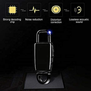 Mini Enregistreur vocal numérique S20 8 Go – Dictaphone compact avec activation vocale et 96h d’autonomie – Image 2