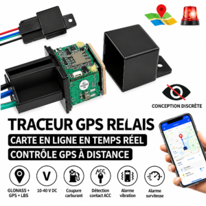 Traceur GPS 4G pour relais MV730G compenants