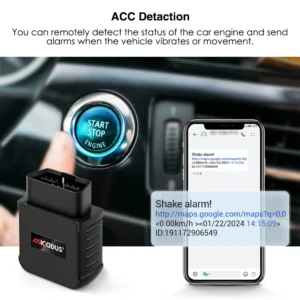 Traceur GPS OBD 4G MV55G pour toutes types de Véhicules – Image 12
