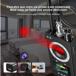 Alternative view of Detecteur Camera Cach, Espion et Microphones